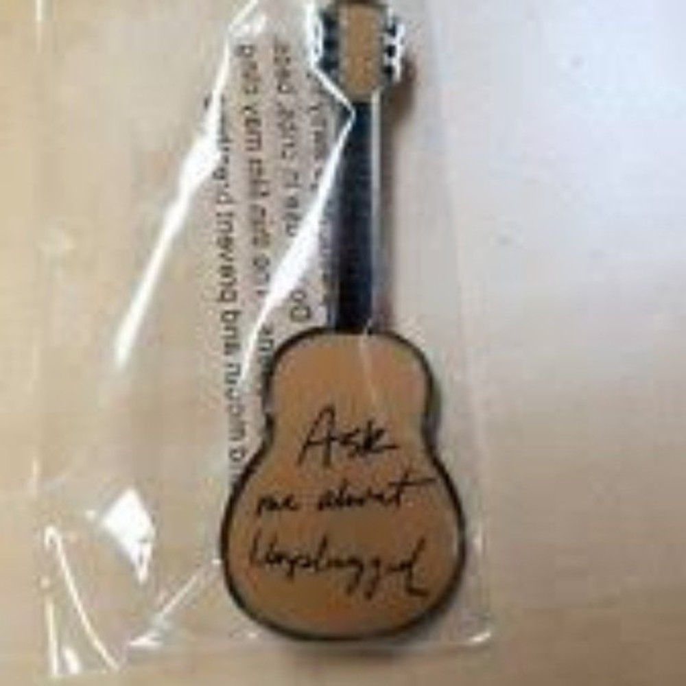 Unplugged Guitar Promotional Pin by Avon